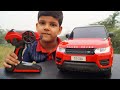 Big Land Rover Range Rover RC Car | Unboxing &amp; Testing | Shamshad Maker !!