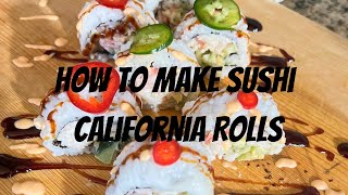 How to Make Sushi Rolls - I Showed My Mistakes Too