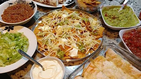 O que fazer para um jantar mexicano?