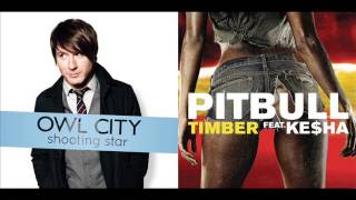 Owl City vs. Pitbull ft. Ke$ha - Shooting Timber