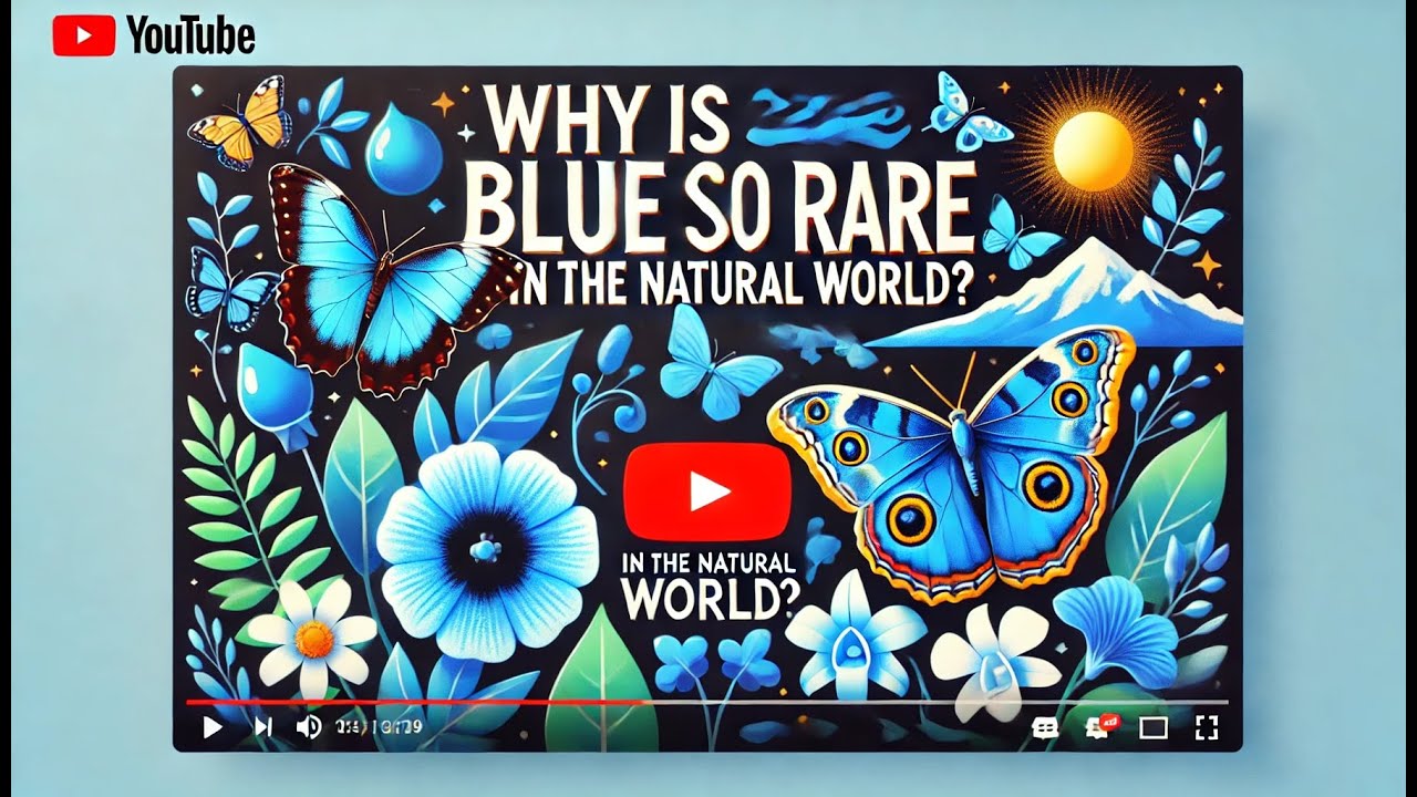 Why is Blue So Rare in the Natural World? Uncover the Science Behind It! 