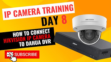 How to add Hikvision IP Camera in Dahua XVR| Hikvision Onvif Setting
