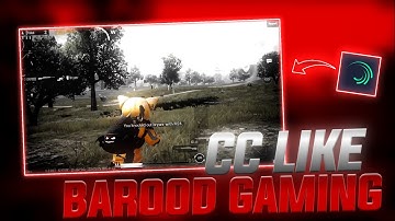 How To Color Grade Like Barood Gaming In Android Alight Motion | Free Preset | Laraib Gaming