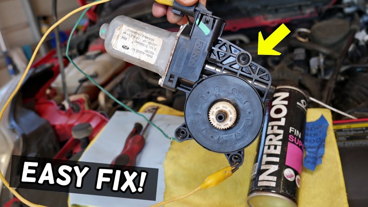 Subaru Outback: Removing window motor/regulator (2005-2009) - YouTube