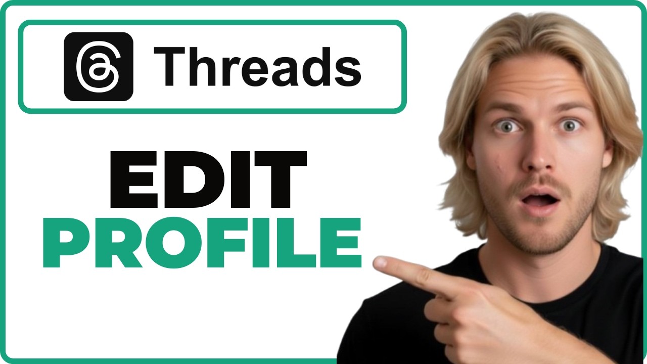 How To Edit Your Threads Profile (Quick Guide) - YouTube