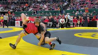 2023 D1 165 Lbs Final Carson Thomas Lasalle Vs Joey Blaze Perrysburg