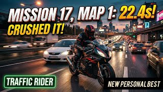 NEW WORLD RECORD? 🏆 Mission 17 Map 1 - 22.4 Seconds Left! (No voice no music)