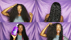 Curly hair extensions routine|Soft manageable curls| Forever Tati