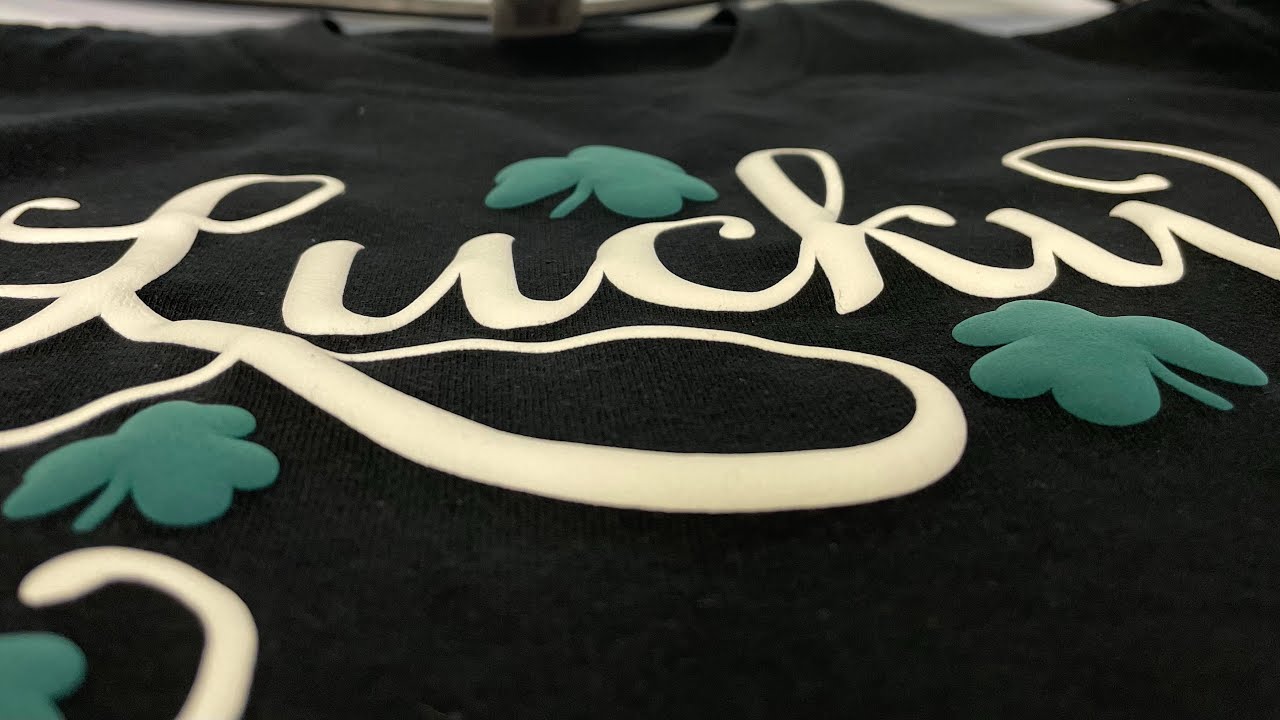 Прессованный термотрансферный винил PUFF