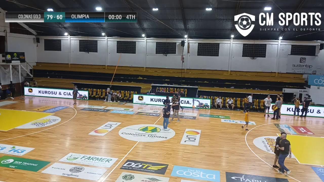 LNB / FINAL 4 / TORNEO CLAUSURA  / COLONIAS GOLD VS OLIMPIA