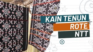 penjelasan singkat mengenai kain Tenun ikat Rote