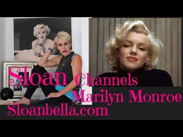 Sloan Channels Marilyn Monroe class=