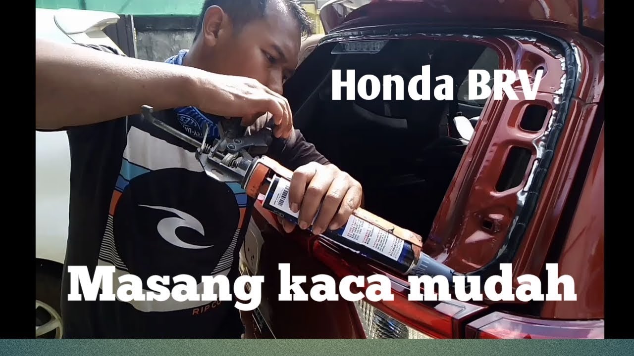 Memasang kaca pintu bagasi mudah mobil honda brv YouTube