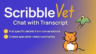 ScribbleVet's Chat with Transcript