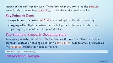 How to Fix React Native setState Not Updating Issue?