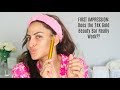 FIRST IMPRESSIONS: DOES THE 24K GOLD BEAUTY BAR REALLY WORK?