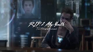 ( slowed down ) r.i.p. 2 my youth Resimi
