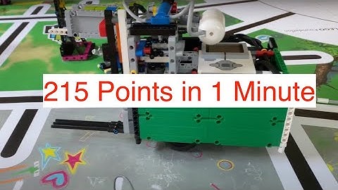 Run 1 - FLL RePLAY  - 215 Points