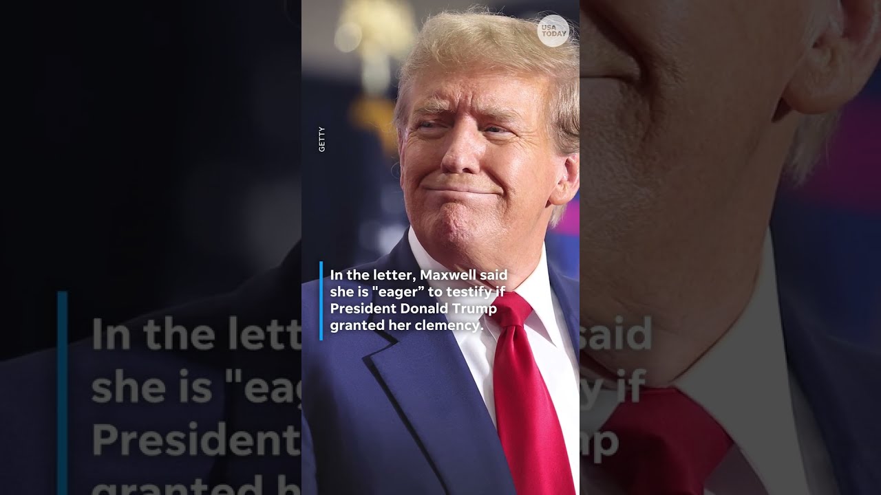 Ghislaine Maxwell Links Testimony To Trump Clemency Deal