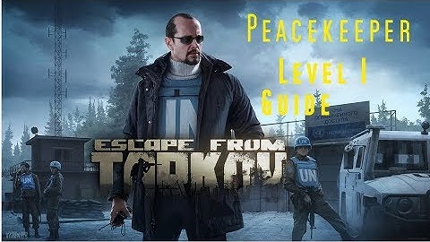 Escape From Tarkov - Peacekeeper Level 1 Guide