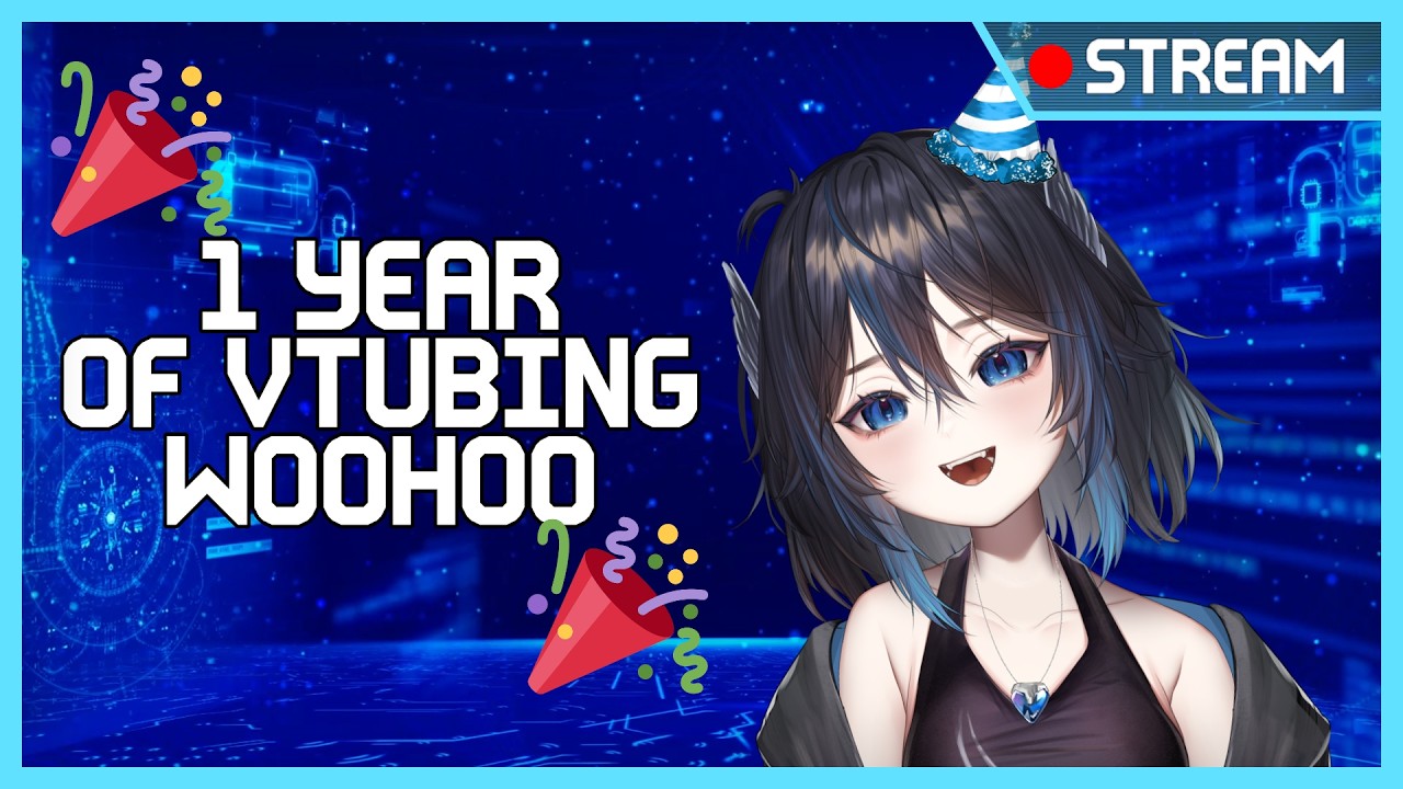 1 YEAR VTUBING ANNIVERSARY WOOHOO!! Let's celebrate with a good ol' Zatsu! Come hang out!