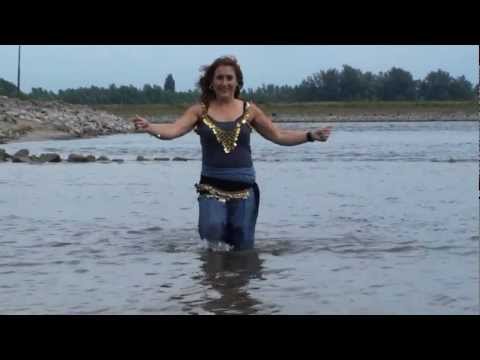 Balkan Biljana dancing in water