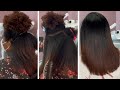 Silk Press and Hair Trim + How to Feather Curl Hair | Silk Press on Natural Hair | Cassandra Olivia