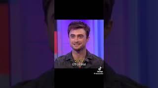 Évolution de Daniel Radcliffe entre 2001 et 2023 #danielradcliffe #evolution #évolution