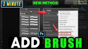 How to add brushes to photoshop 2025