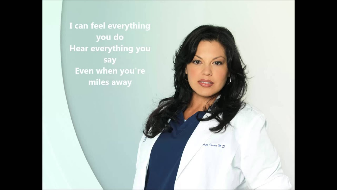 I Was Made For You Grey's Anatomy Lyrics