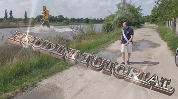 Houdini Extended Ocean / Fluid / Water Simulation Tutorial