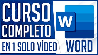 Curso de Word Completo en 1 Vídeo  Básico e Intermedio  Dostin Hurtado