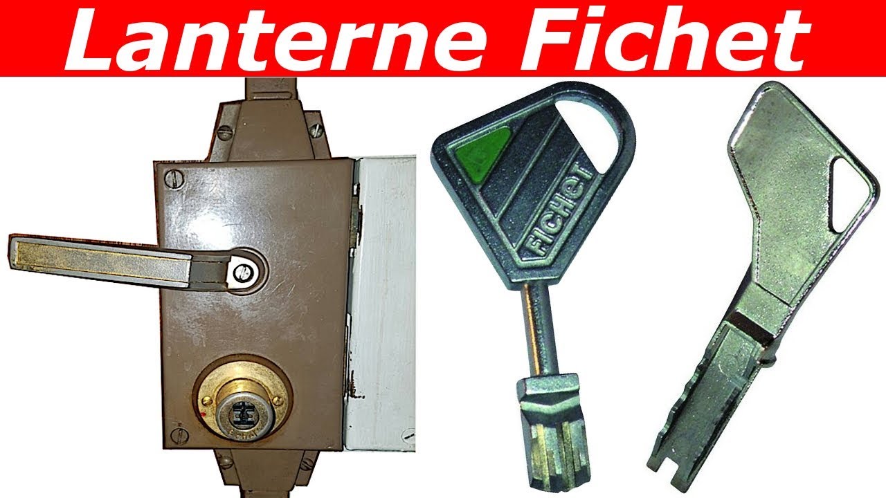 Comment changer la lanterne d'une serrure Fichet 484 ou 787 ?