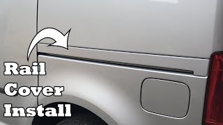 VW Caddy Side Rail Cover Install