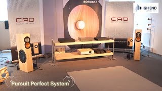 CAD Computer Audio Design Boenicke Speakers @ High End Munich 2018 HiFi Show