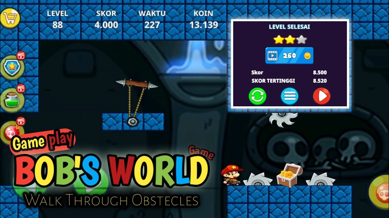 Bob's World Game Level 88 Gameplay Walkthrough YouTube