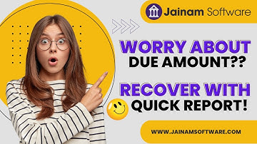 📊 New Reports in Jainam Software | Payment Due & Agent Commission Report Explained