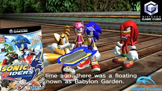 Sonic Riders (2006) Nintendo GameCube Gameplay in HD (Dolphin)