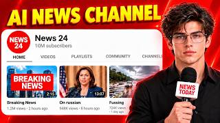 How I Create Viral AI News Videos Using FREE Tools (Full Beginner Guide) screenshot 3