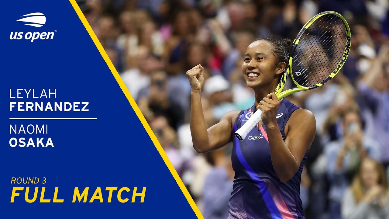 ⁣Leylah Fernandez vs Naomi Osaka Full Match | 2021 US Open Round 3