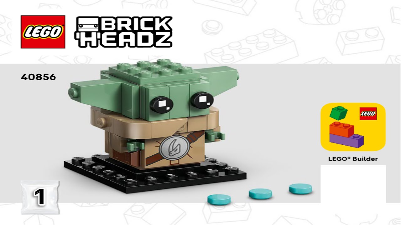 BrickHeadz - The Mandalorian and Grogu: Allies & Villains - Star Wars (A LEGO instructions
