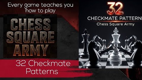 Why Chess Mating Patterns Are More Like Romance Than You Think (Part - 3) || Chess Square Army ||