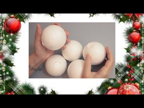 Video: Hoe Volumineuze Kerstballen Te Weven?