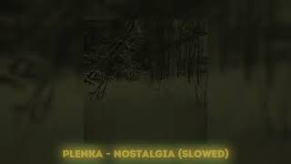 Plenka - Nostalgia (Slowed)