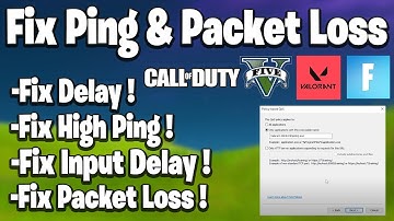 How To Lower Ping & Fix Packet Loss In ANY Game With This NEW Trick!