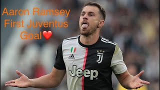 Aaron Ramsey Debut Goal For Juventus