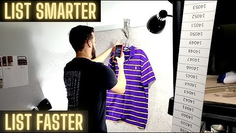 eBay Listing The Easy Way: How to List Clothes Quickly and Effectively