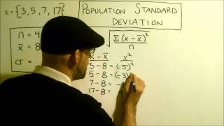 Population Standard Deviation
