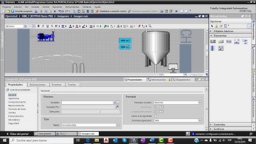 Ejercicio 2: Crear Animaciones HMI para Llenado de Tanque en TIA Portal S7-1200