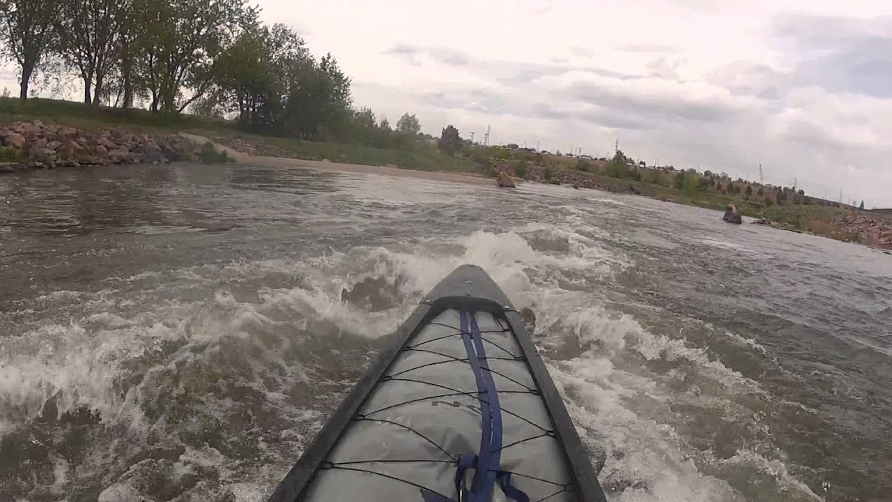 Canoeing the chutes, Denver, CO YouTube